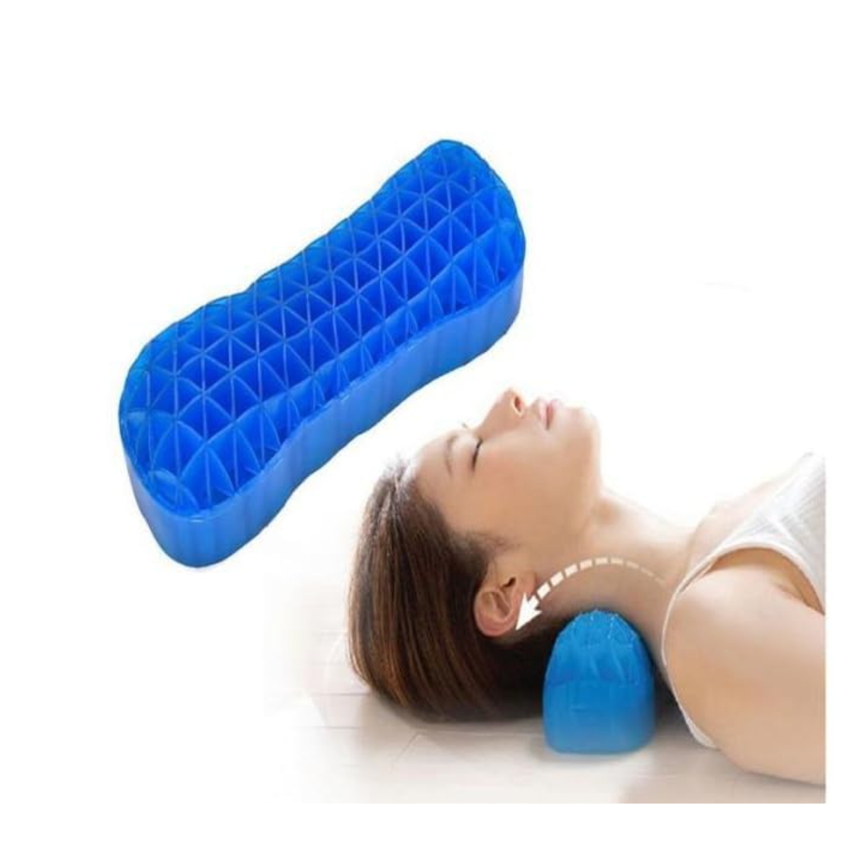 Miniatura 3 de Cojin Gel Silicona Cuello Cervical Funda
